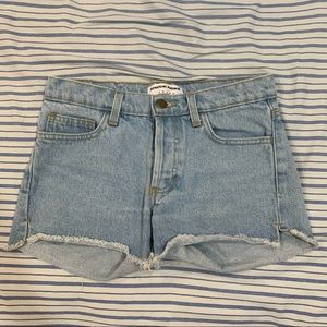 American Apparel Denim Shorts
